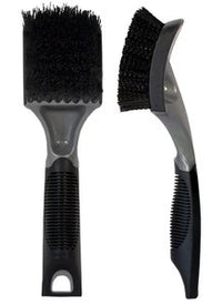 Optimum Soft Grip Black Nylon Tire Brush